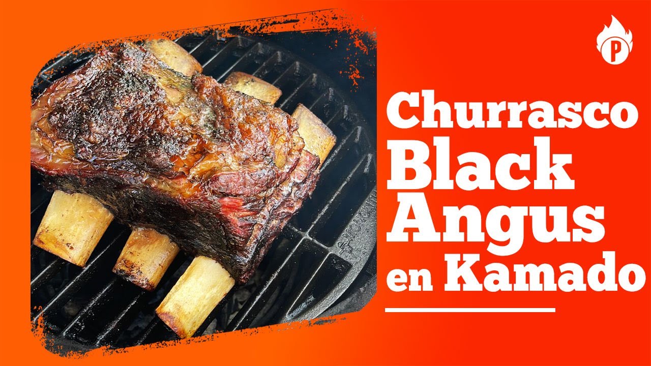 Churrasco de Black Angus en Kamado