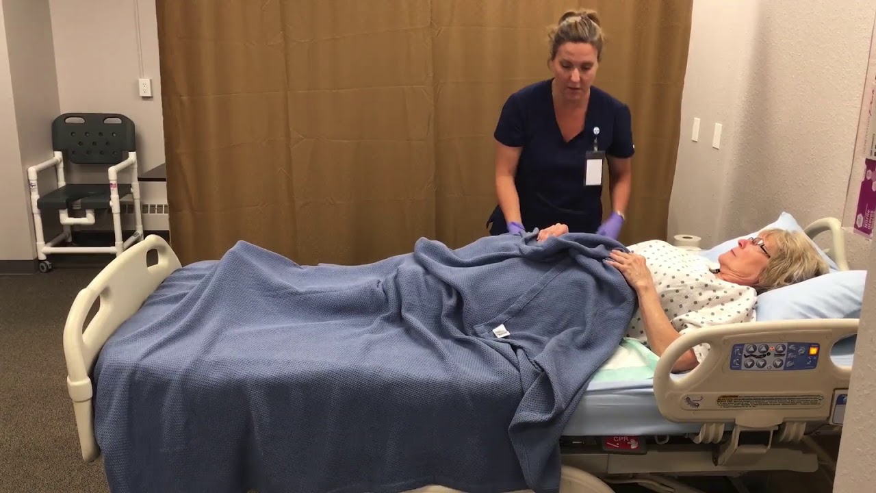 Colorado CNA | Skill 4 | Assists With Use of Bedpan