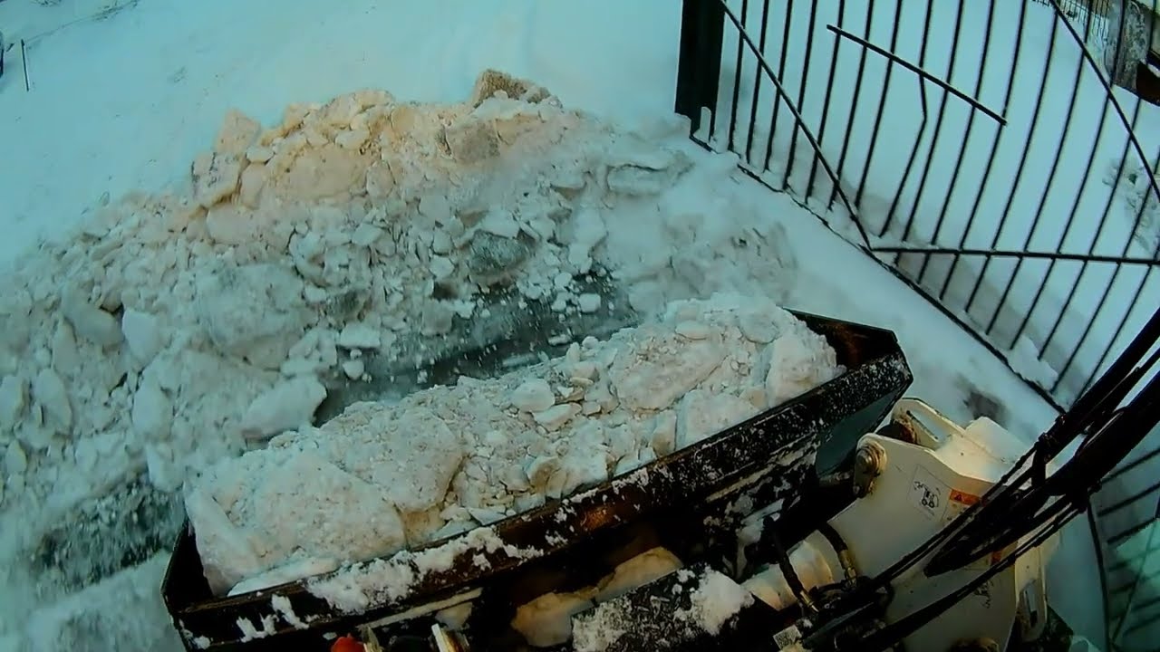 небольшой заказ мини погрузчика Lonking 307 уборка снега Новосибирск.