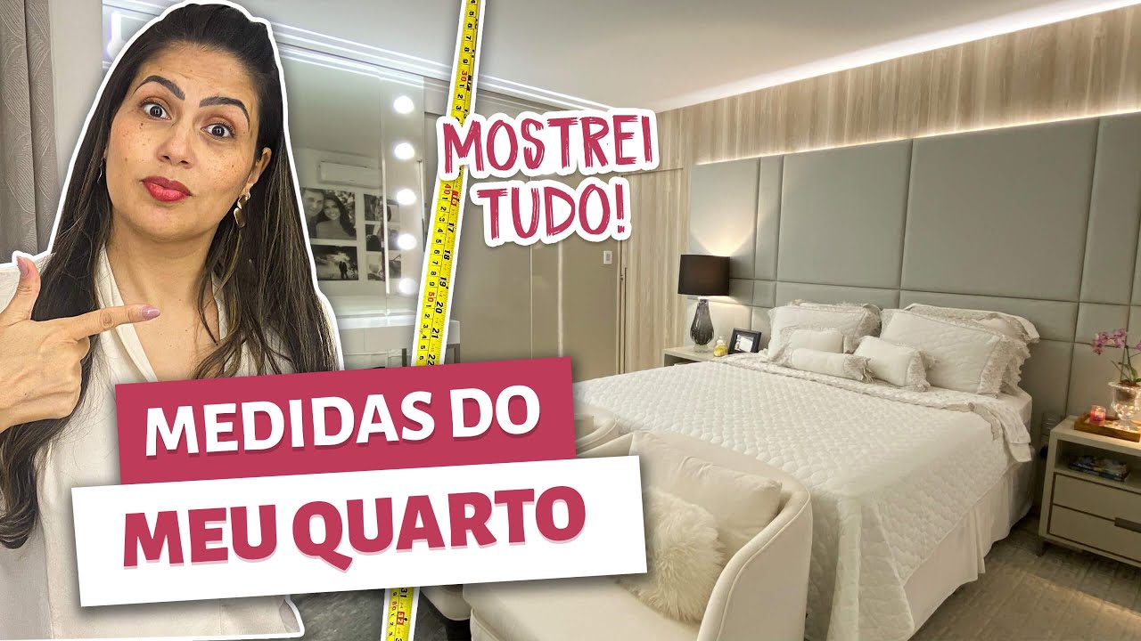 Todas As Medidas Do Meu Quarto - Larissa Reis Arquitetura