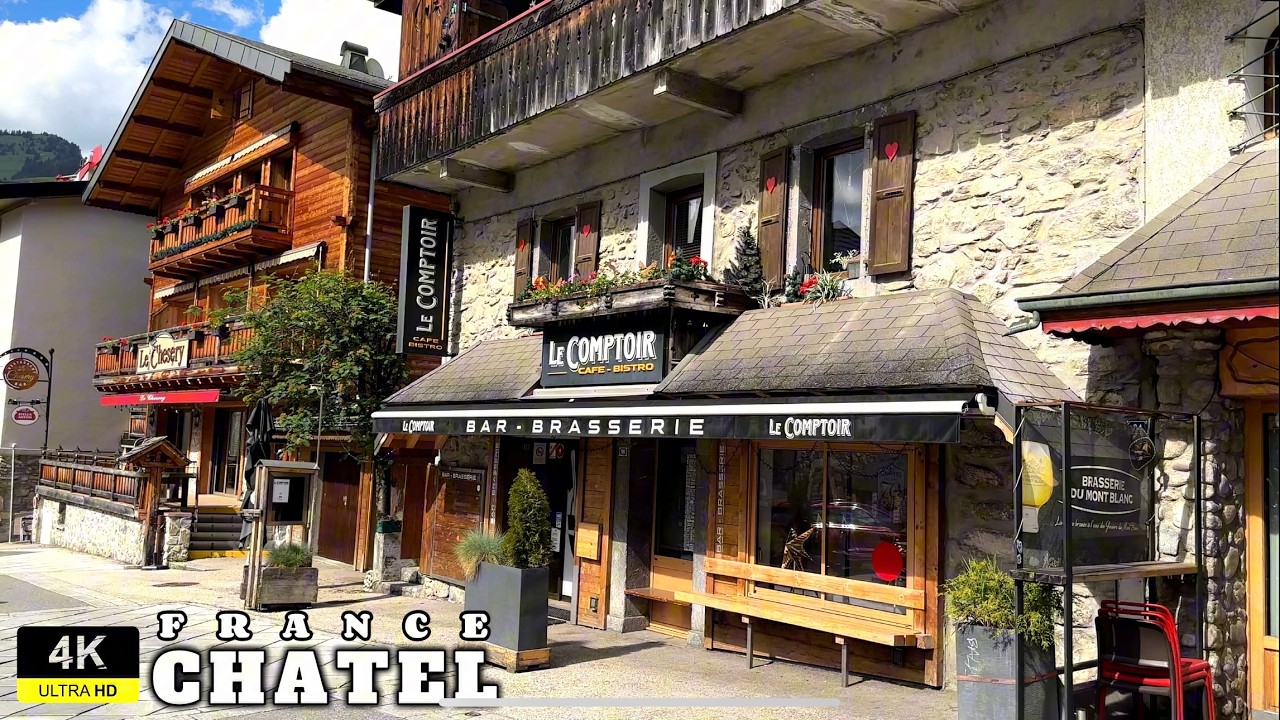 Discover The Stunning Beauty Of Chatel, France In 4k Walking Tour In Haut Savoie