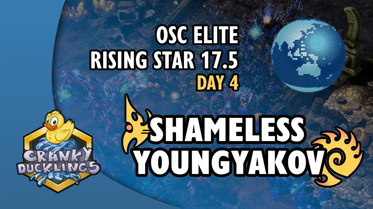 Shameless vs YoungYakov - PvZ | OSC Elite Rising Star 17.5 - Day 4 | StarCraft 2 Tournament
