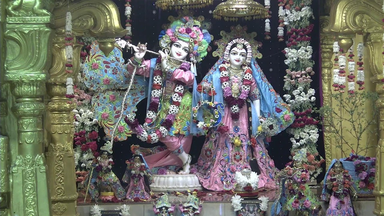 🙏🌟 Radha Gopinath Mandir Daily Live | Edison, NJ 🕉️🎶