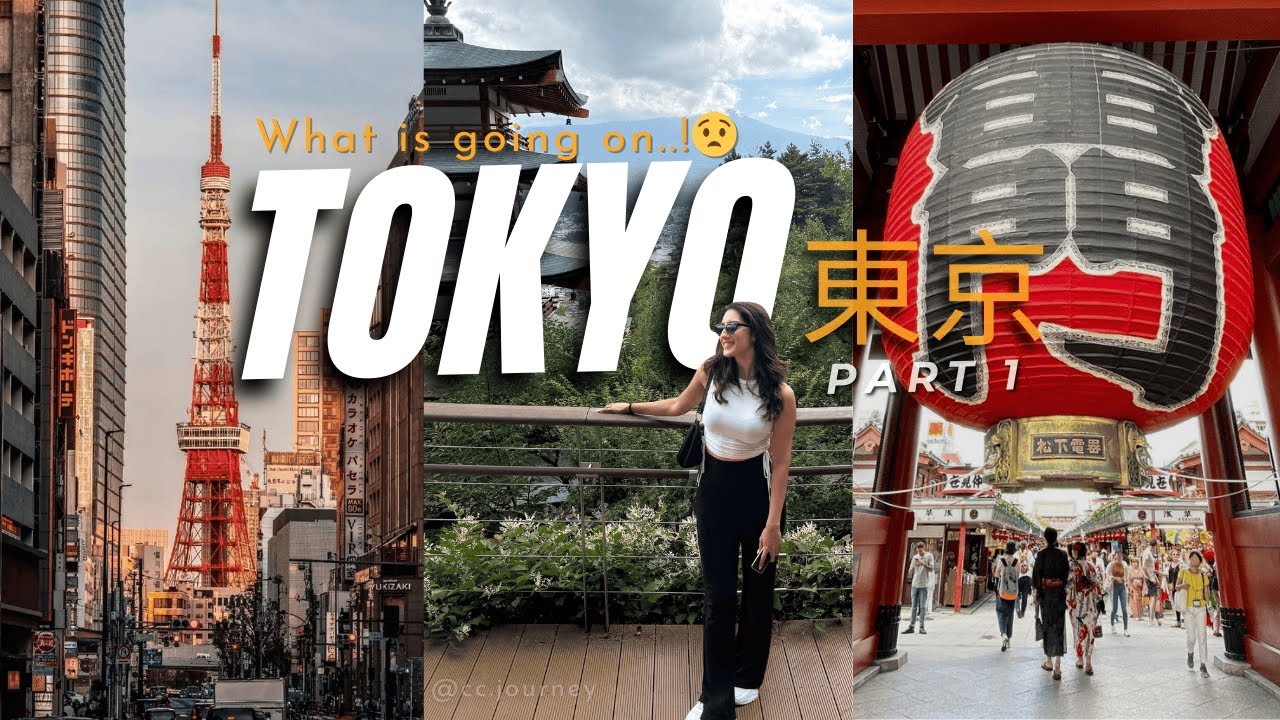Tokyo: Wrong tickets, Rainy Days & a Mystery language ✈️ | Japan travel diaries🏮