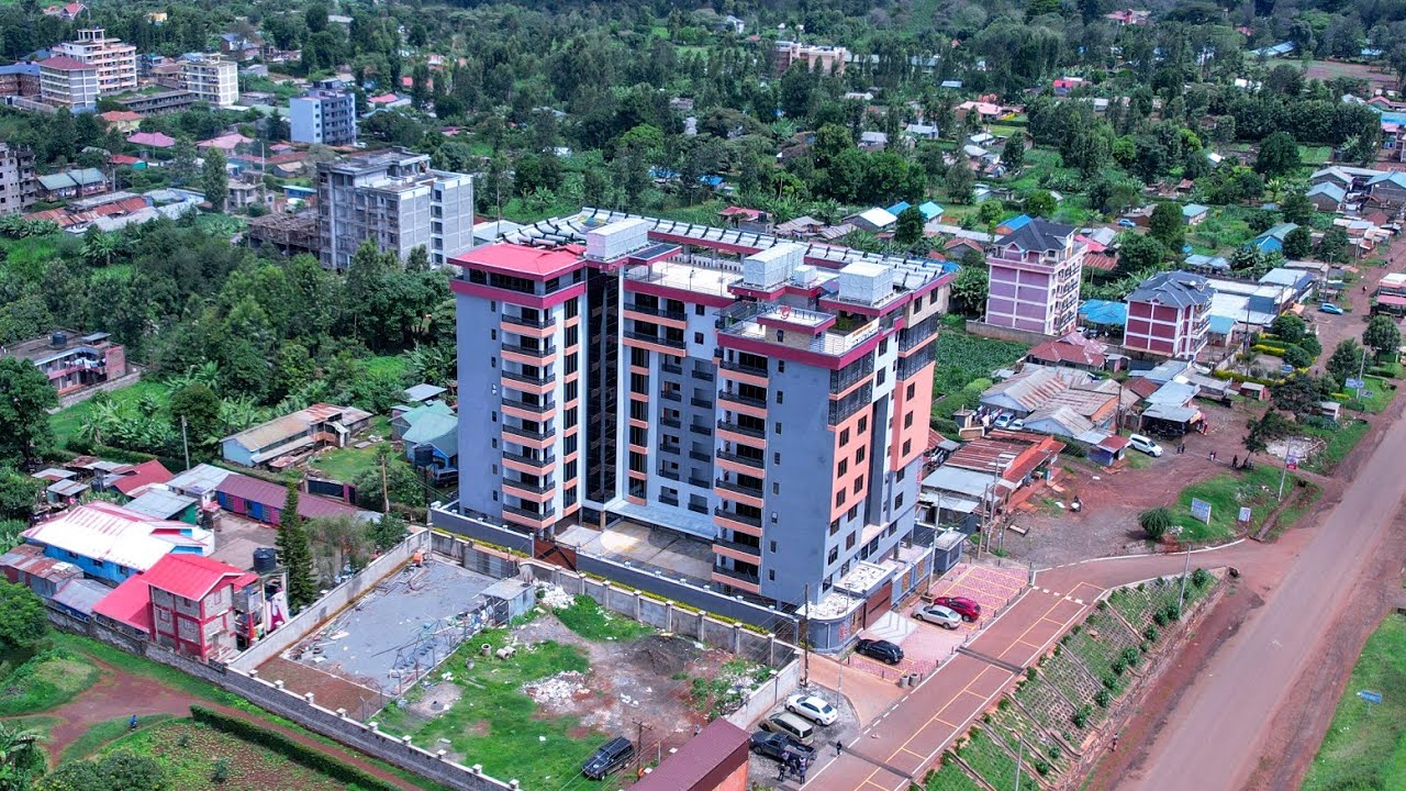Inside a Ksh 9.5 Million 8-story building located in Kibichiku along Wangige Kitisuru road | 118sqm