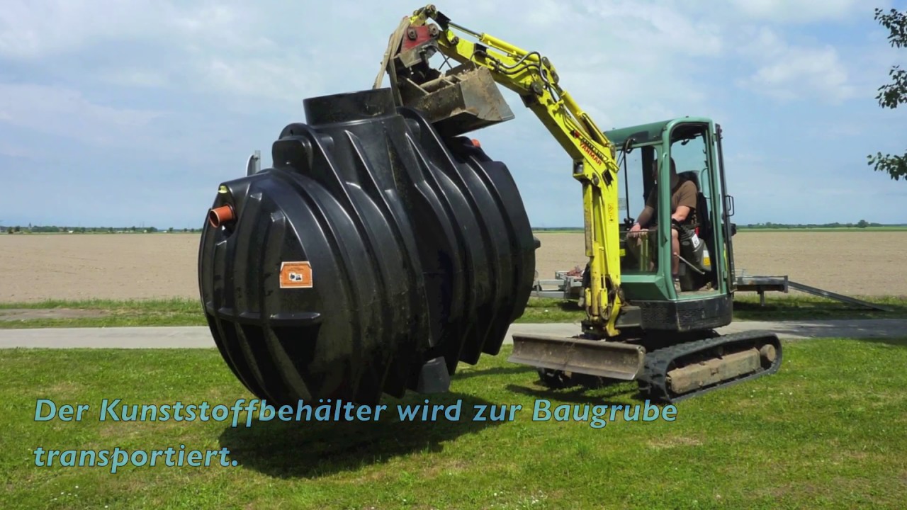 Vollbiologische SBR Kleinkläranlagen - Einbau in Leipzig / Sachsen