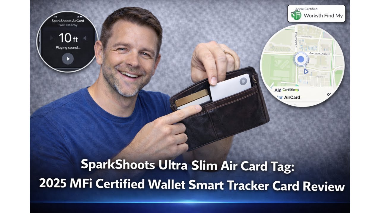 💳 Обзор смарт-трекера SparkShoots Ultra Slim Air Card Tag – стоит ли он своих денег? 📱