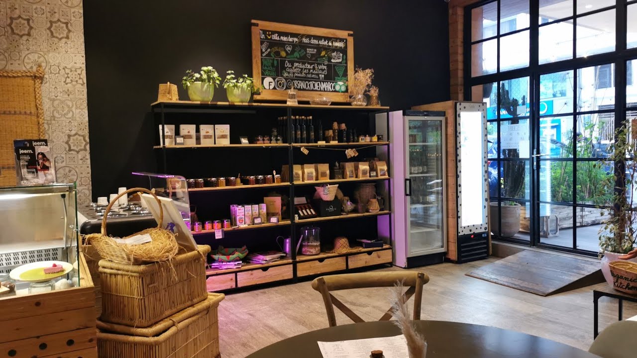 مطعم بدون غلوتين مأكولات عصائر بيو طبيعية كازا 😍 💯Restaurant sans gluten ORGANIC Kitchen Casablanca