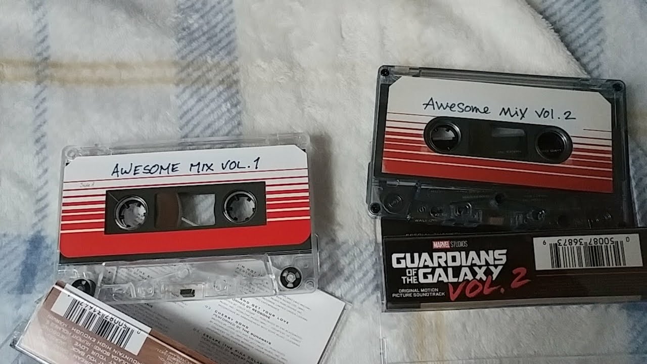 Guardians of the Galaxy Vol 1&2 Cassette Soundtracks Review