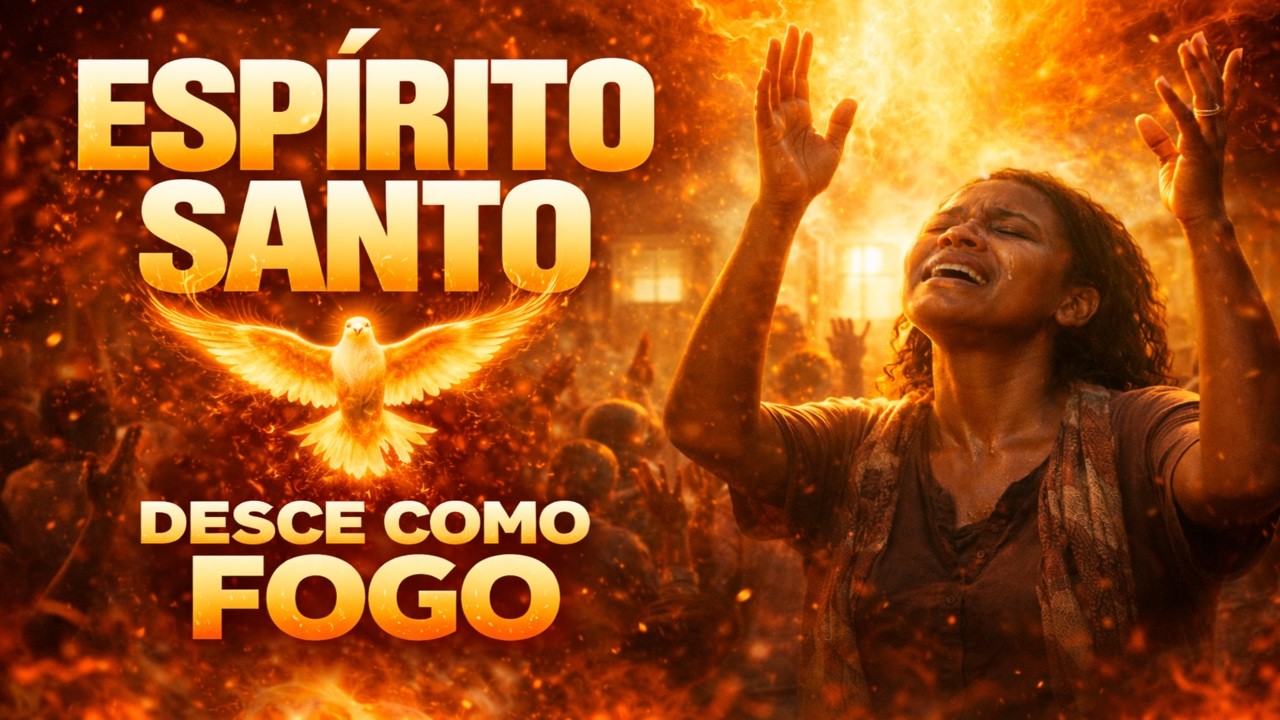 ESPÍRITO SANTO DESCE COMO FOGO 🔥 | Holy Spirit Fall Like Fire | African Gospel Worship
