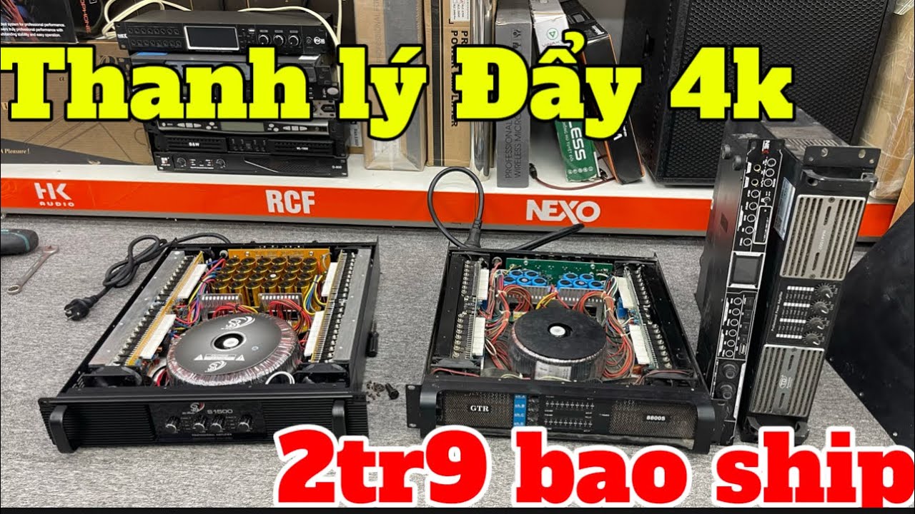 Thanh lý đẩy 4k , vang Bãi , Bs 1500 , TD âcustic 2tr9 bao ship