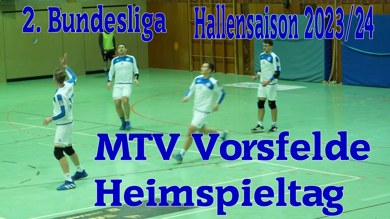 MTV Vorsfelde Heimspieltag Faustball Ausschnitte | gg Empelde Bardowick | Halle 23/24 |2. Bundesliga