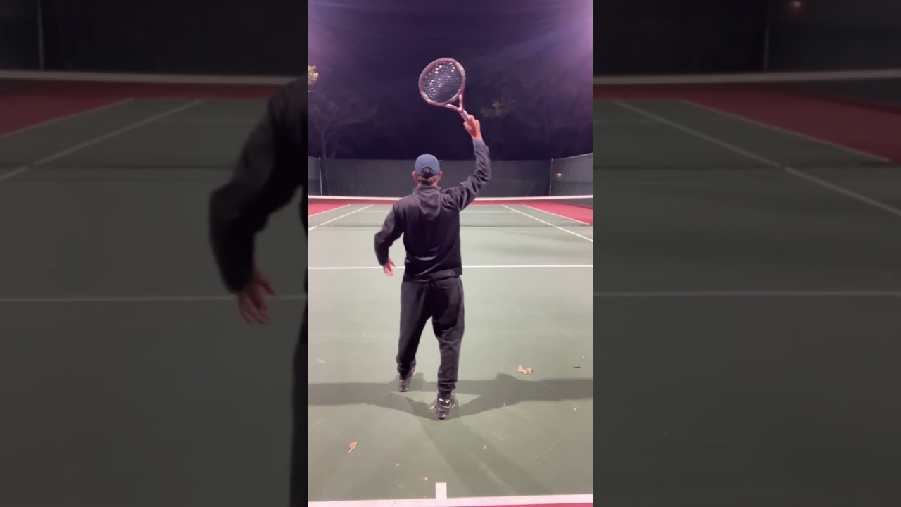 Hook Swing in practice.  Fix a broken forehand.  Save time and money improve faster.