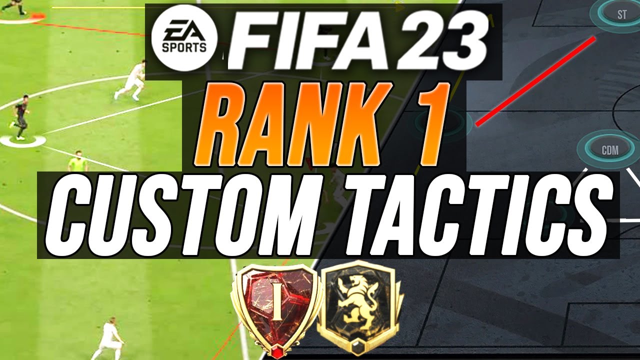 RANK 1 META Custom Tactics & Formations (& Full Instructions) - FIFA 23