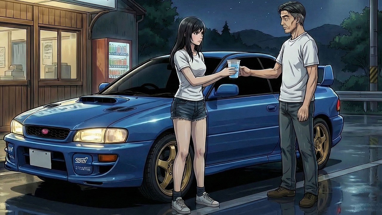 Initial D Anime 7th Stage Chapter 6 The Water in the Cup Technique