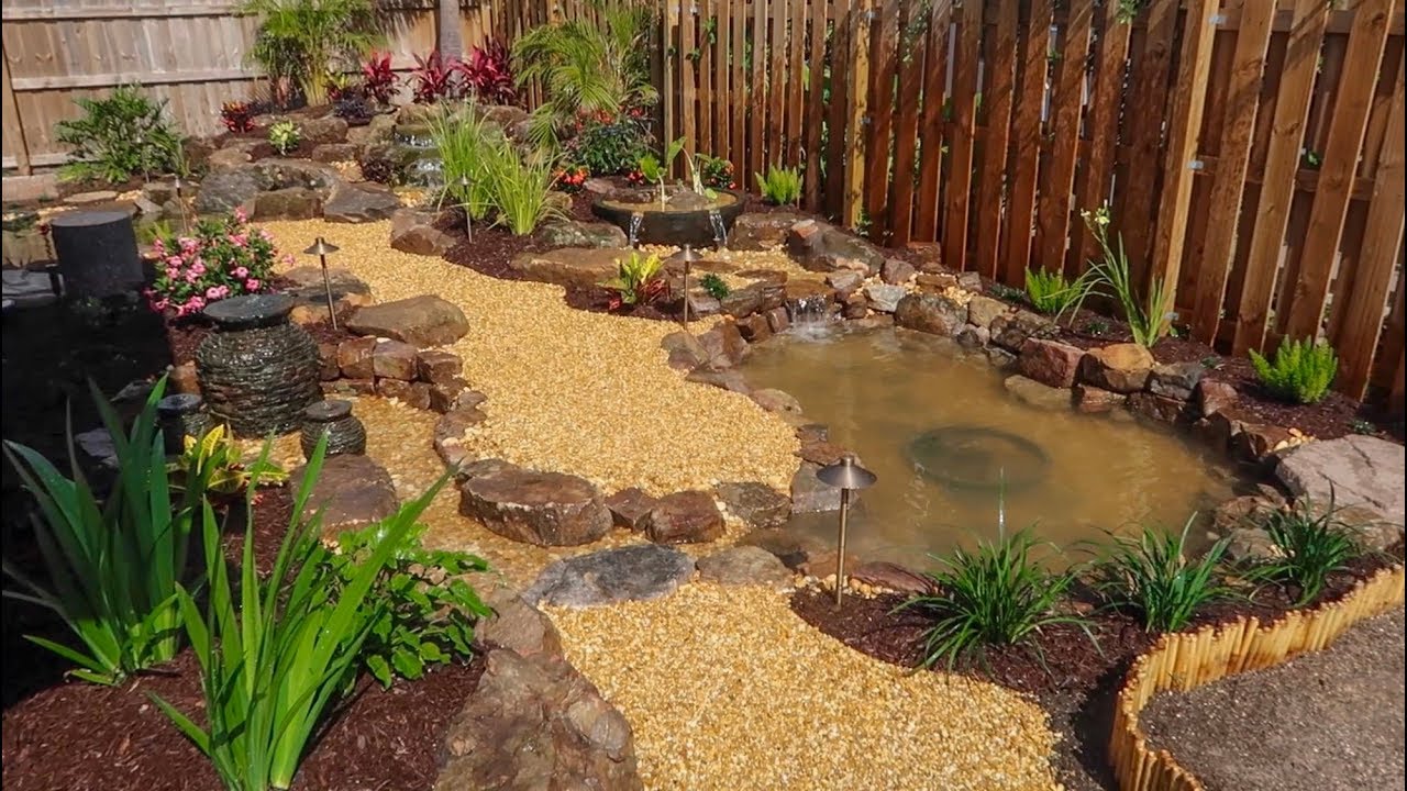 The NEW MINI POND is FINISHED!!