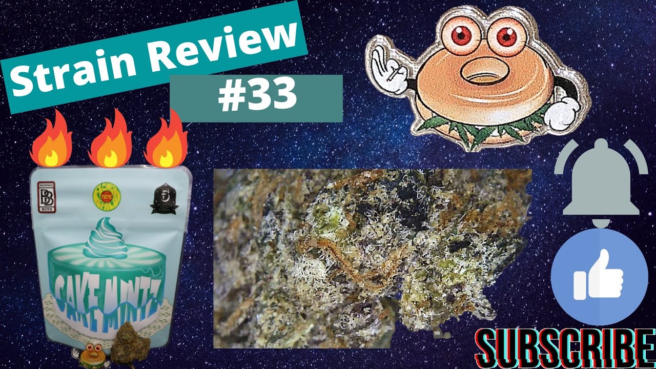 Strain Review #33: Cake Mintz by Backpack boyz, 5points and Flower Childhild Farms