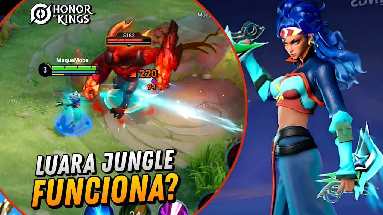 JOGUEI DE LUARA JUNGLE | TROLANDO NO EPICO - HONOR OF KINGS