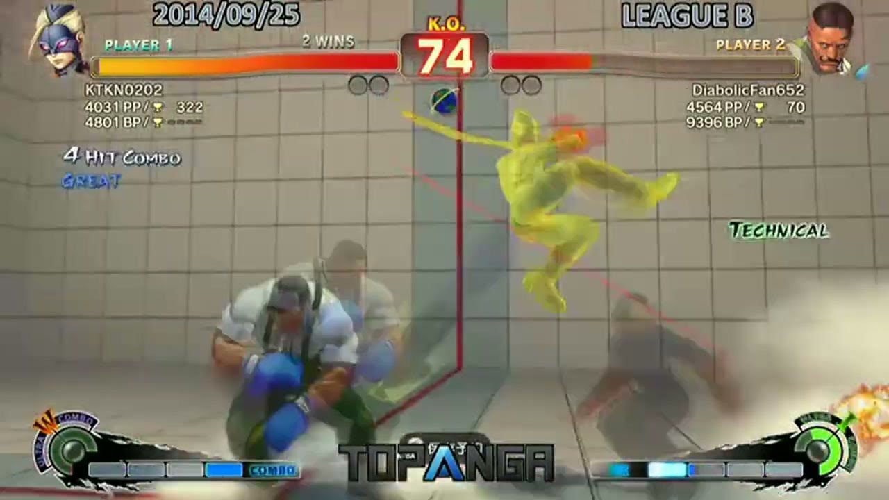 Akutagawa (Dudley) vs KatakanaDeAoki (Decapre) - USF4