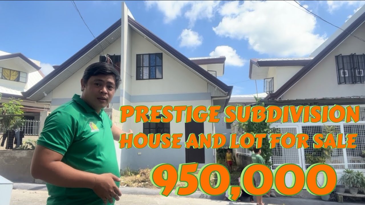 House and lot for Sale in Davao City | Prestige Subdivision