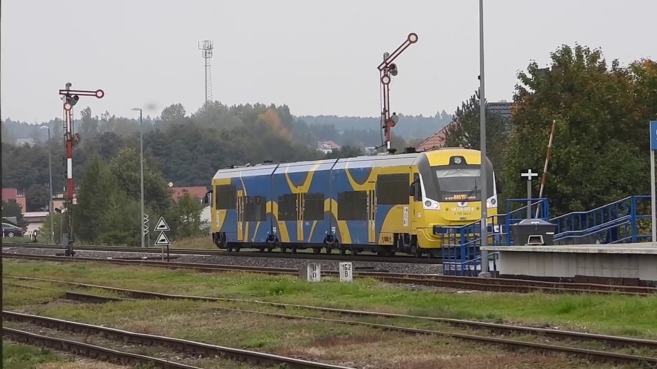 Stacja kolejowa Somonino klimat niezelektryfikowanej LK201