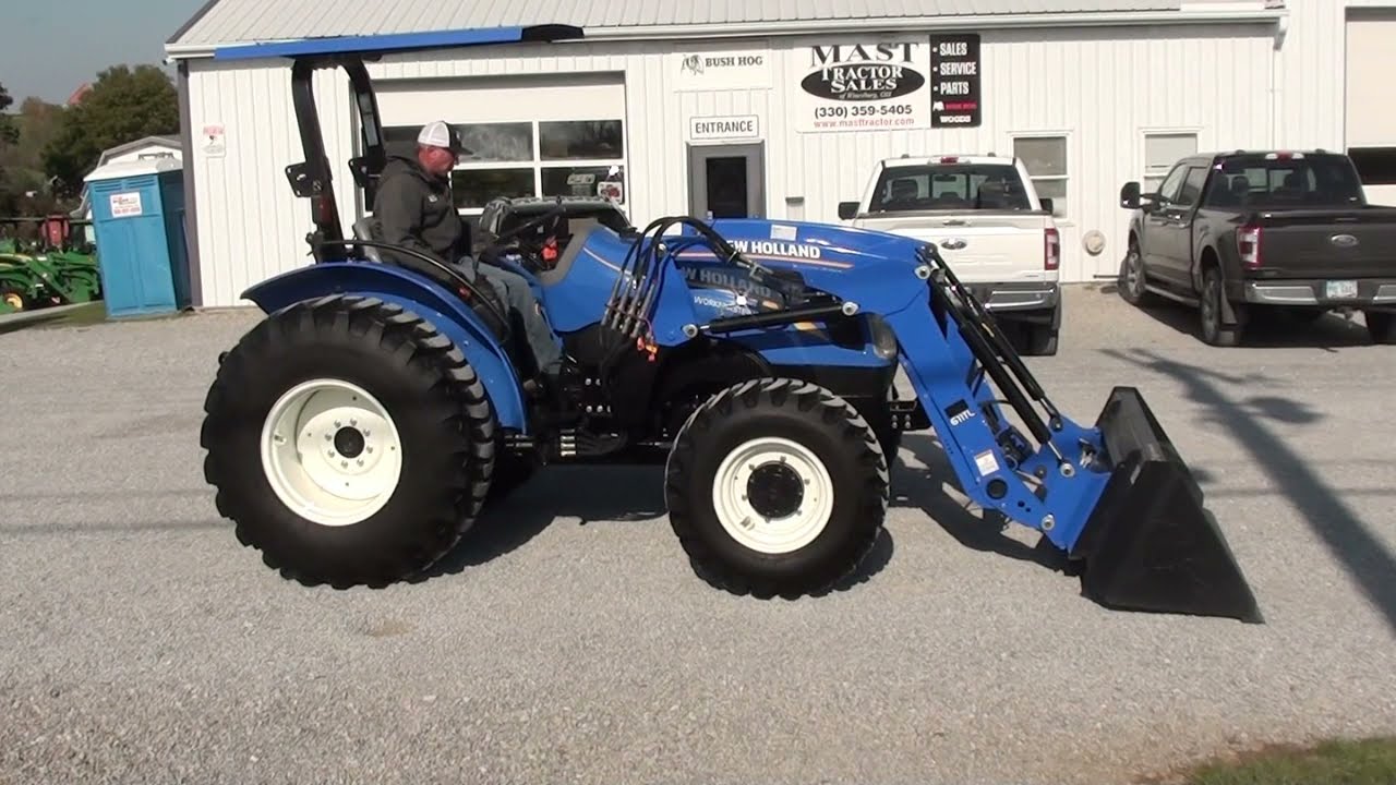 2015 New Holland Workmaster 70 Open Station Tractor w/ Loader!