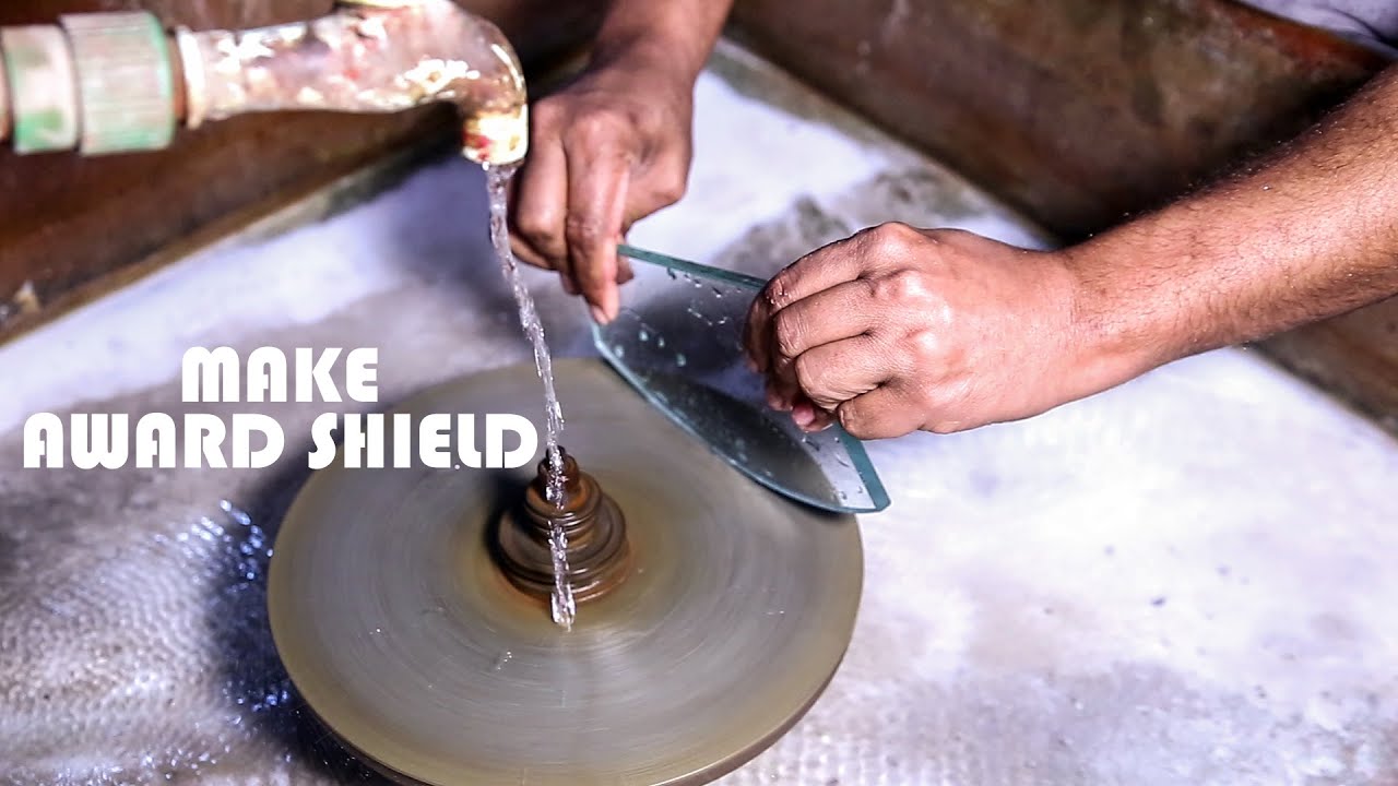 Creating An Impressive Glass Award Shield | Award Shield
