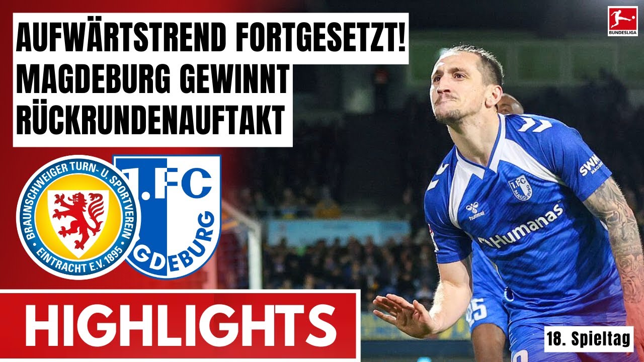 Eintracht Braunschweig - 1. FC Magdeburg (0:3) Highlights | 2. Bundesliga 2025/26