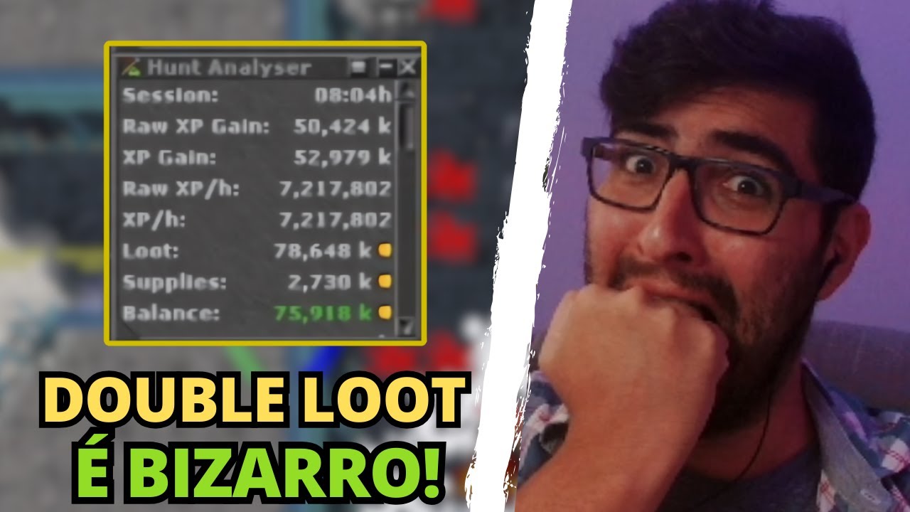 A DOUBLE LOOT DEIXOU UM ESTRAGUINHO NO TIBIA HEIM