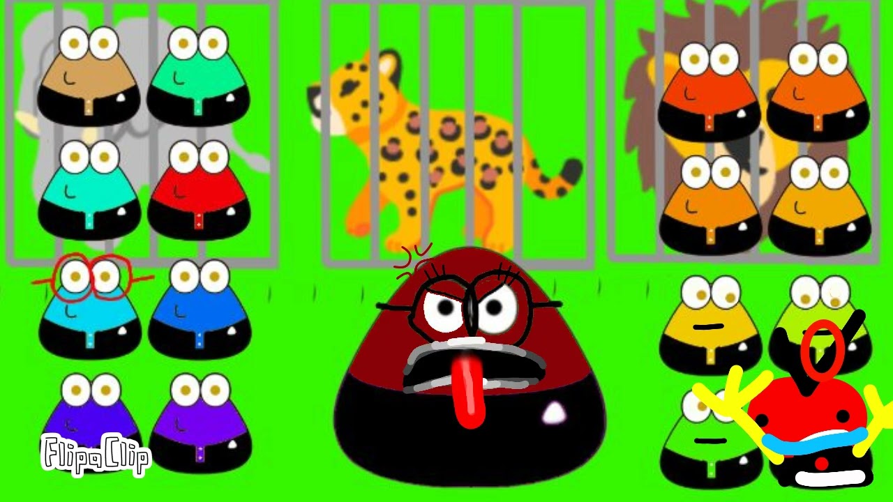 Pou em:o pou foi mal educado no zoológico