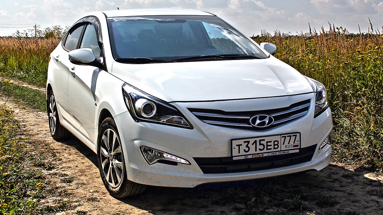 Почему не понравился Солярис на ходу? Тест драйв Hyundai Solaris 2014 1,6 АКПП