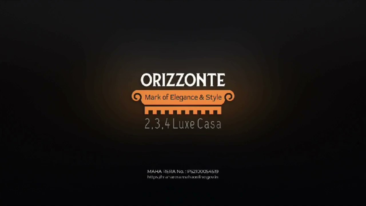 Highrise Luxury Residential Property 3 D Walkthrough - Orizzonte in Baner