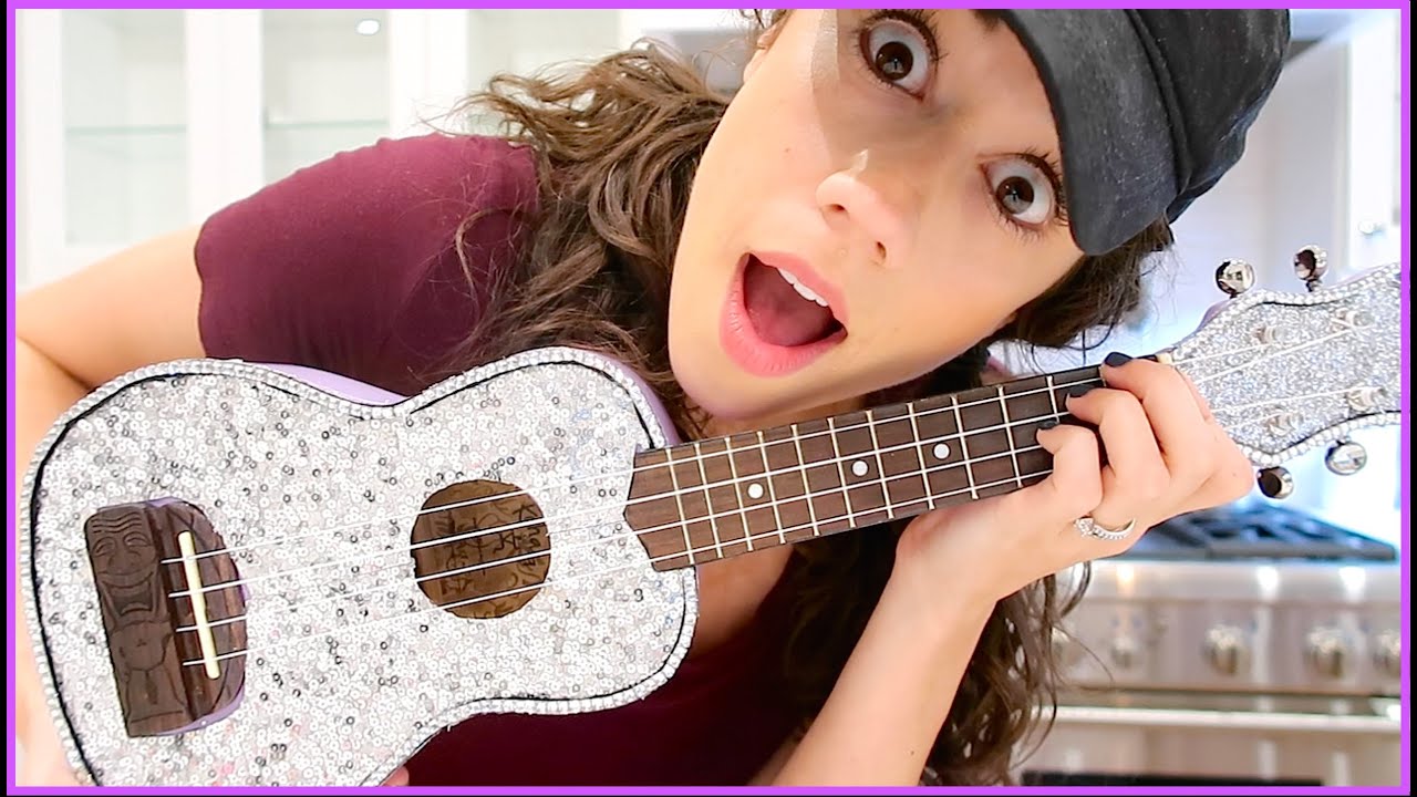 DIY Sparkle Ukulele!