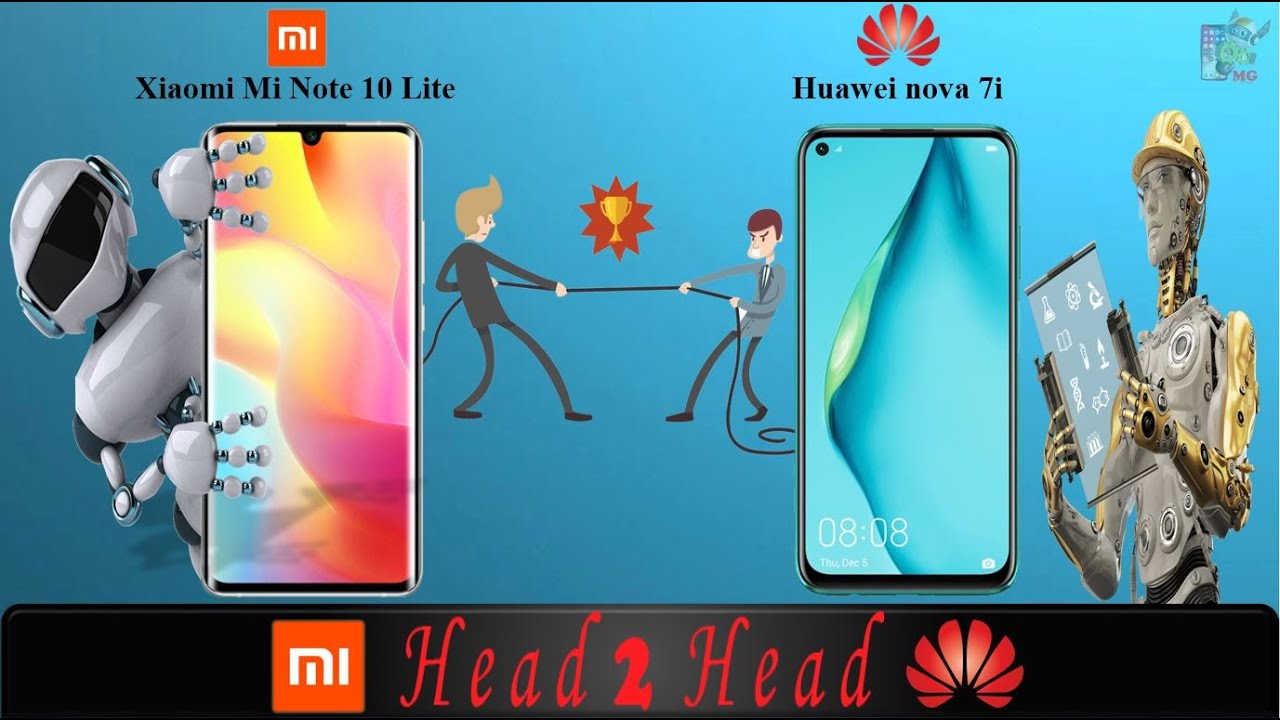 Huawei nova 7i Vs Xiaomi Mi Note 10 Lite | Camera Phones