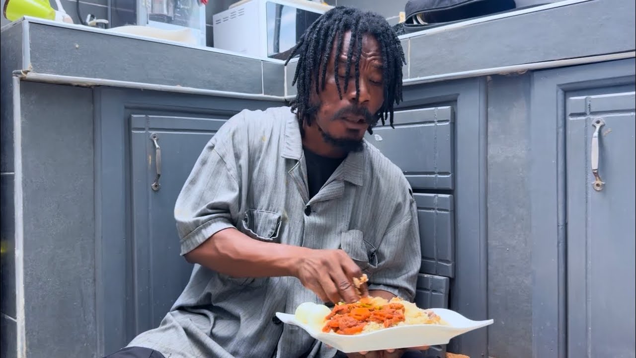 Father Ankrah and Soldier Man Food😳