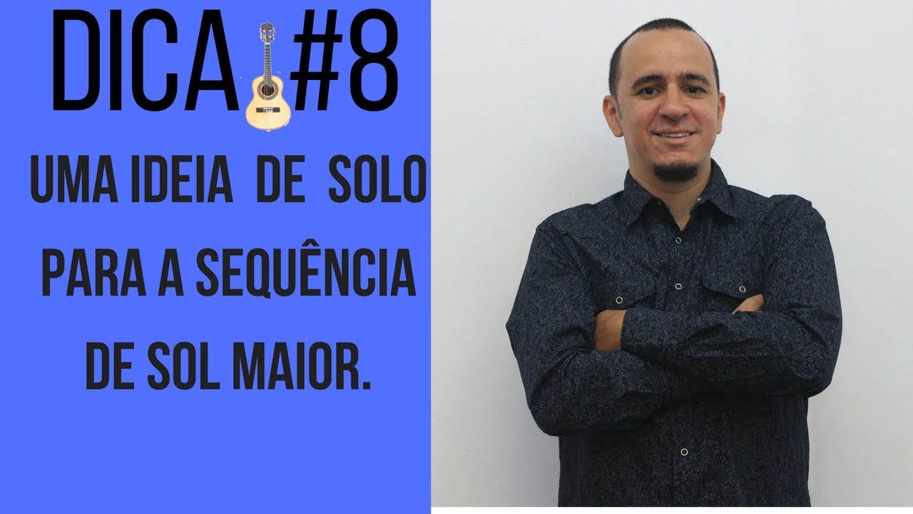 dica cavaco #8 - Uma ideia de solo para a sequência de Sol Maior.
