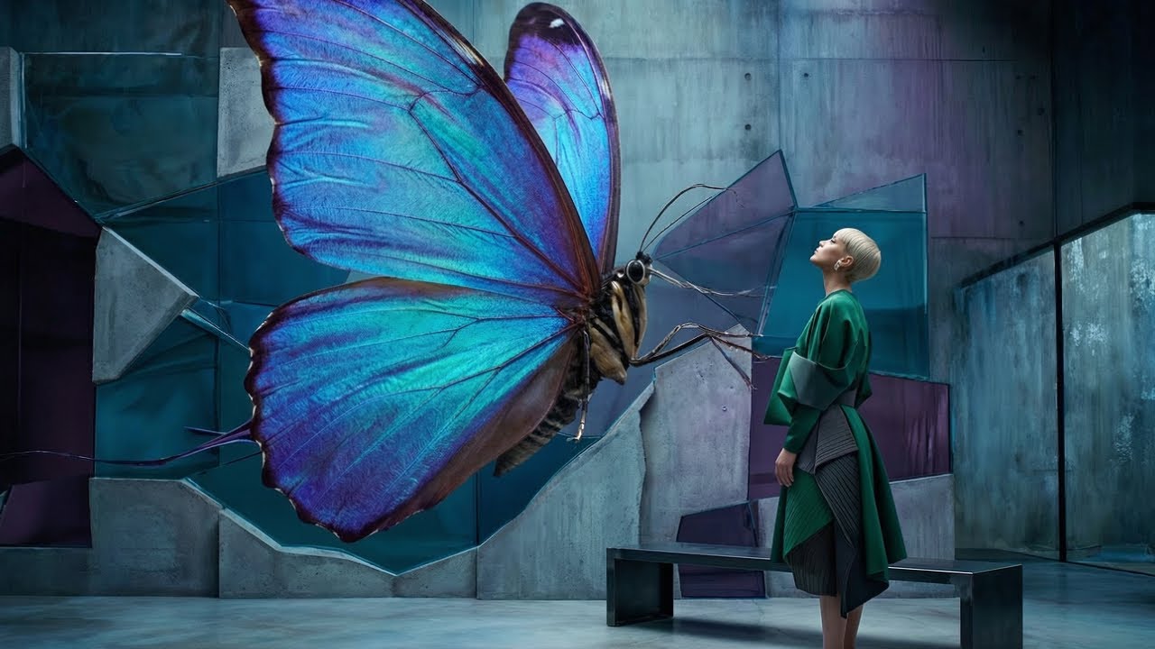 AI Music Video | Beyond the Gaze: Butterfly Whisper