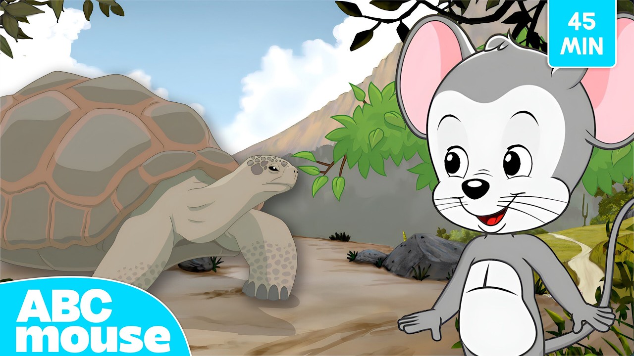 Discover Animals of the Gal&aacute;pagos 🦎🐦 | ABCmouse 45-minute Search & Explore Compilation for Kids