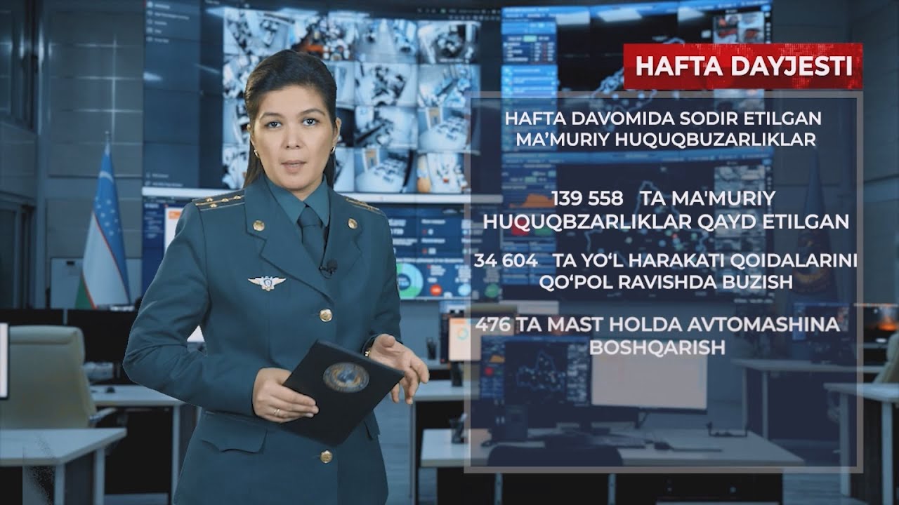 Ichki ishlar vazirligining hafta dayjesti #28