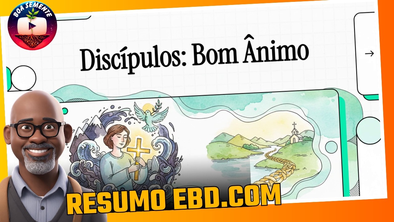 Saiba mais sobre os Discípulos  Bom Ânimo (Aprofundametno da  lição 8 da Betel Dominical)