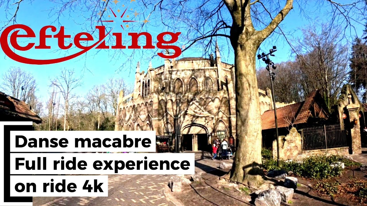Danse macabre full ride experience! | Efteling 4k