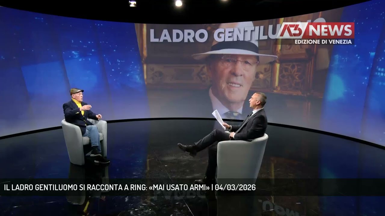 IL LADRO GENTILUOMO SI RACCONTA A RING: «MAI USATO ARMI» | 04/03/2026