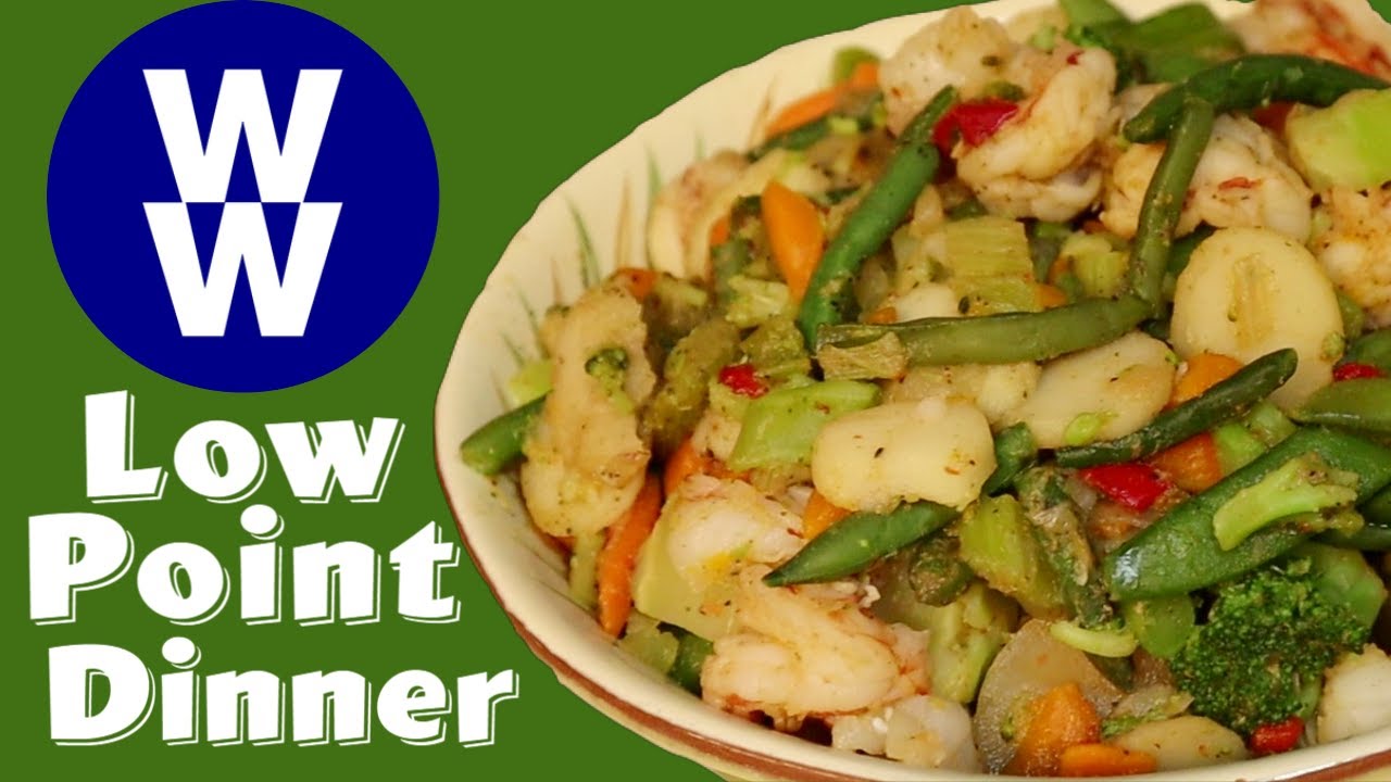Weight Watchers Dinner Ideas - Green - Blue - Purple - Plans- Shrimp Fried Rice - Trader Joe's
