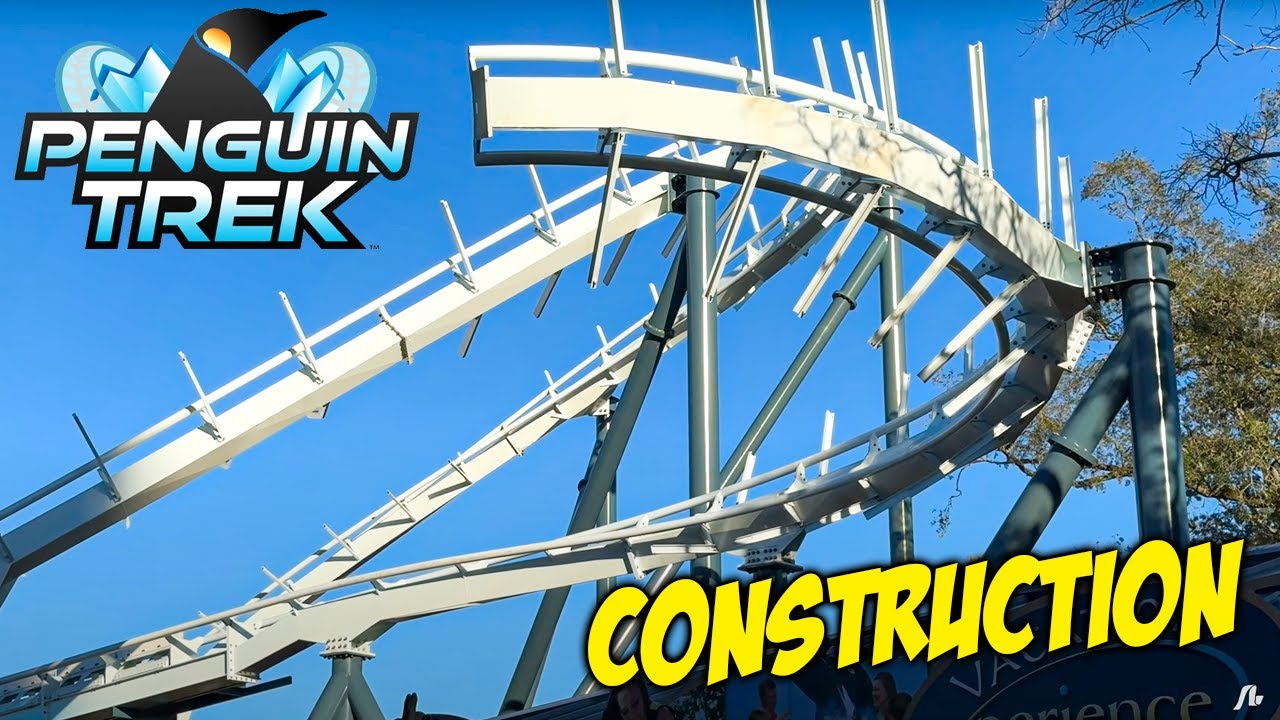 SeaWorld Orlando PENGUIN TREK: Construction Update