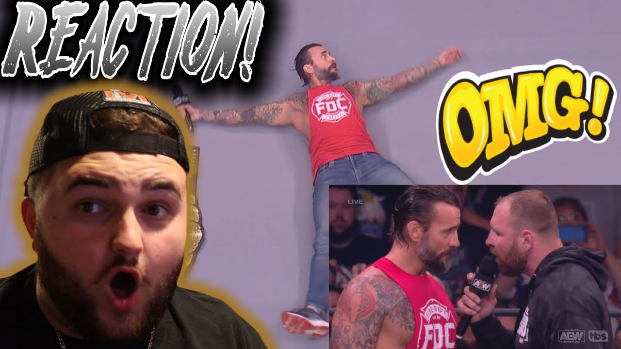 TAKE MY MONEY!!! CM PUNK VS JON MOXLEY SHOOT PROMO REACTION!!!