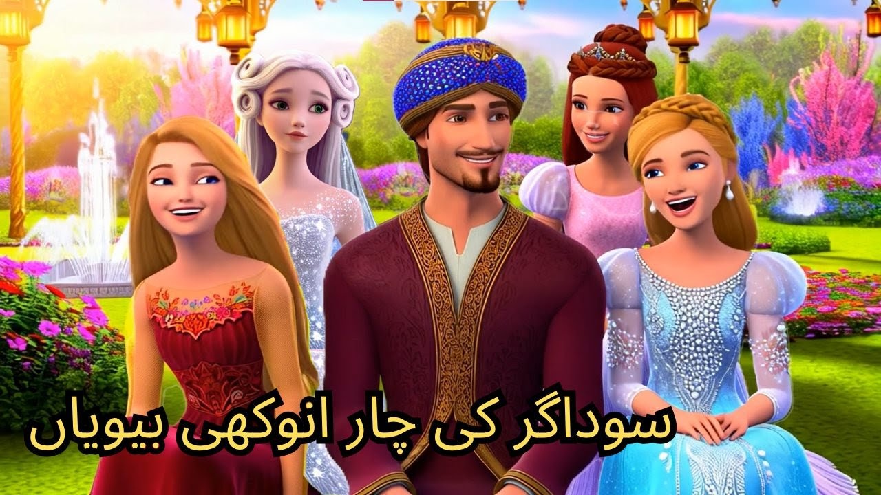 The Merchant's Four Unique Wives || Urdu Story || Fairy Tales In Urdu