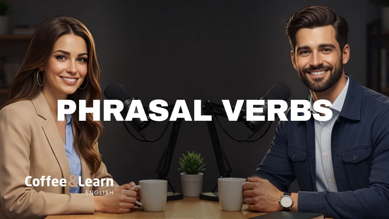 Phrasal Verbs for Daily Life Get Take Put Go Speak Naturally | Coffee & Learn English