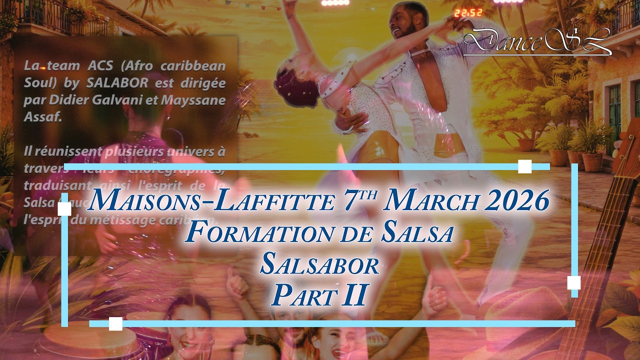 Maisons-Laffitte Formation de Salsa Salsabor - part II - 7 March 2026