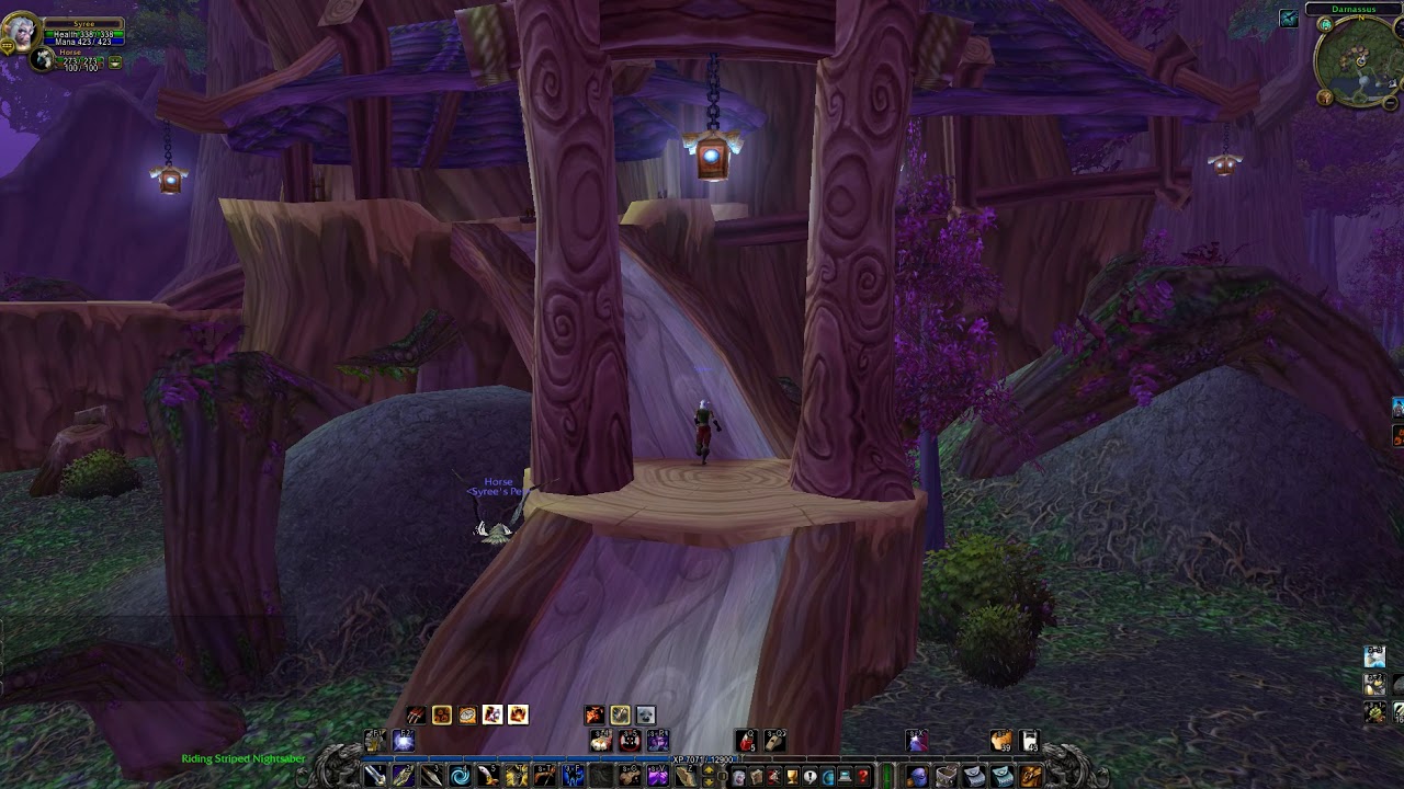 Darnassus Hunter Trainer Location, WoW Classic