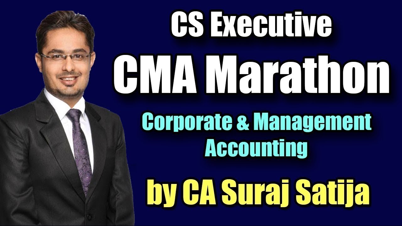 FREE CS Executive CMA Marathon 🔥 CS Executive CMA Memory Booster Master Revision